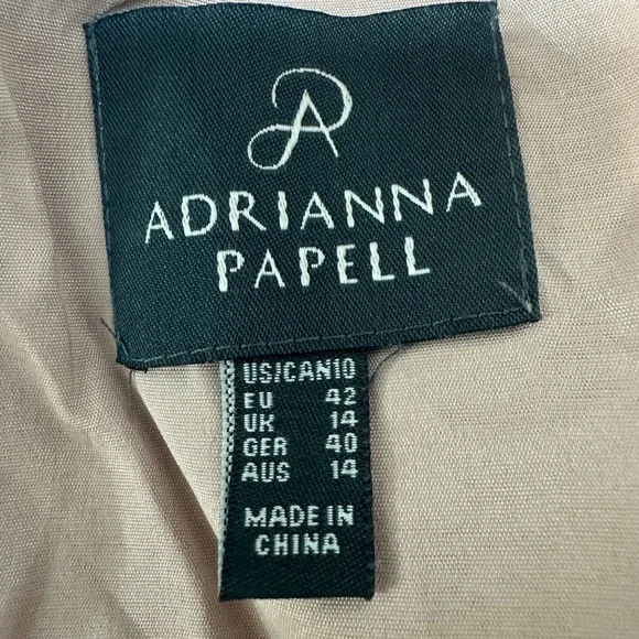 Adrianna Papell Gray and Black Sheath Mini‎ Dress - Picture 9 of 10